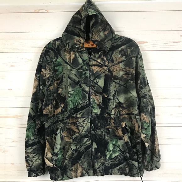 Trail Crest Other - Trail Crest Highland Timber Camo Hoodie Jacket M